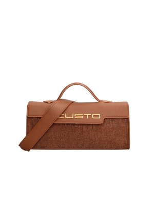 SHOULDER - Handtas - cognac