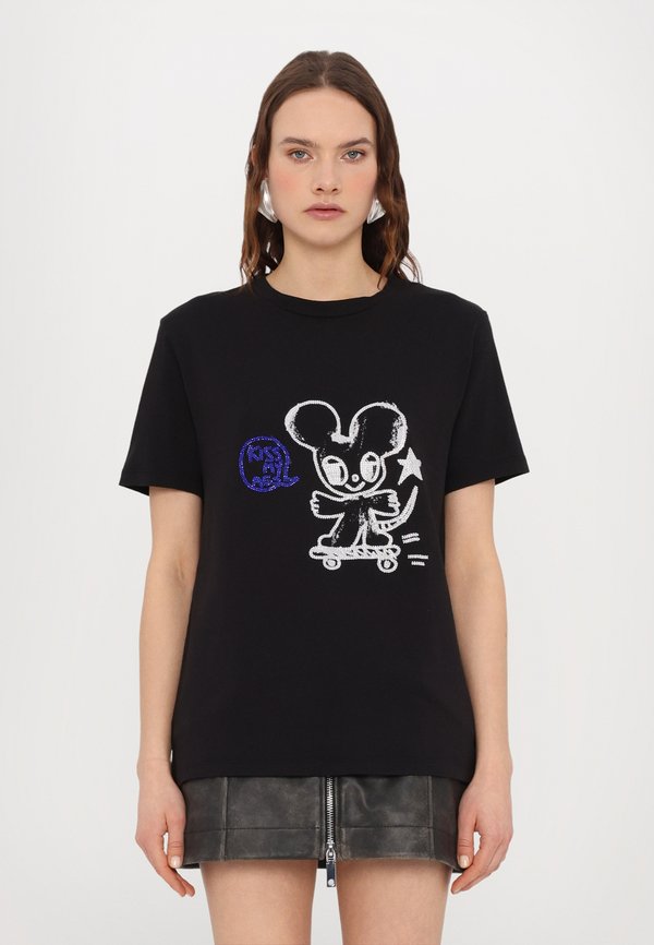 EDWIN HAPPY MOUSE - Print T-shirt