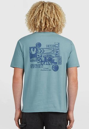 O'Neill, O'NEILL O'RIGINALS BACK PRINT T-SHIRT  -  TEES SHORTSLEEVE  -  - Print T-shirt - murky water