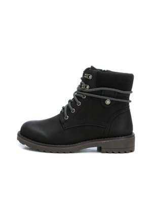 Botines con plataforma - black