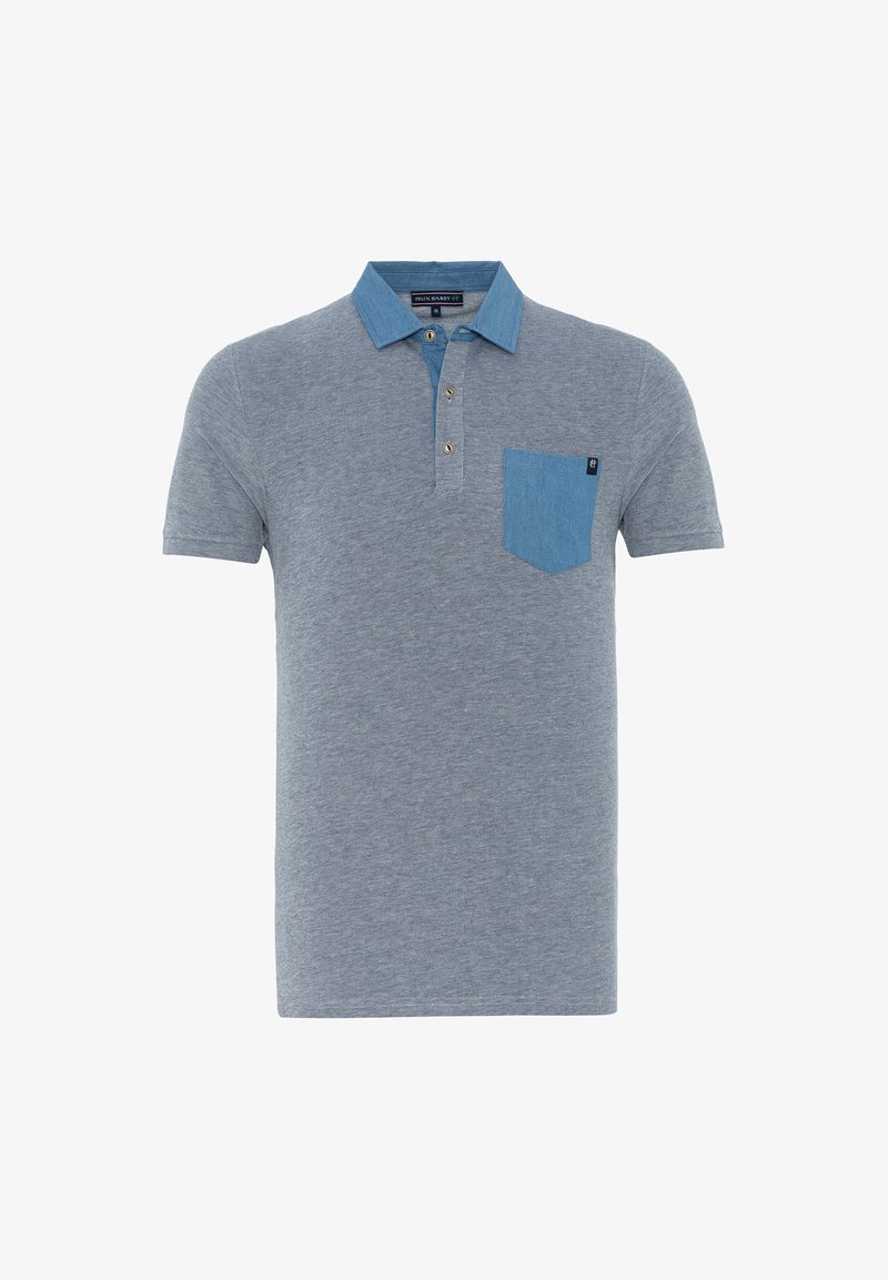 Felix Hardy POCKET DETAIL SHORT SLEEVE - Polo shirt - dark blue