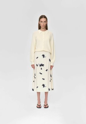 BERYLS - sukňa v tvare A - coco milk
