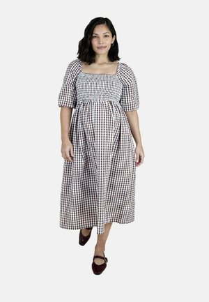 MATERNITY FIT - Hverdagskjole - brown