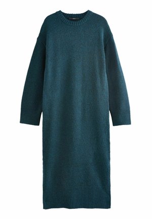 RELAXED  - Strickkleid - blue teal