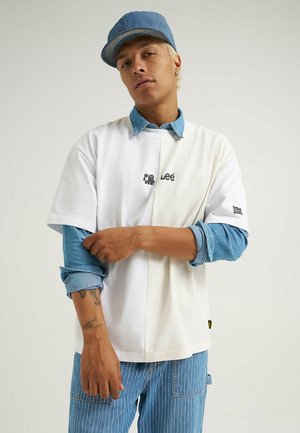 SHORT SLEEVE MIGHTY JAXX TEE - MULTIPLE FITS - Printtipaita - off white