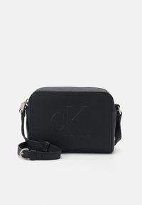 SCULPTED CAMERA BAG - Torba čez telo - black