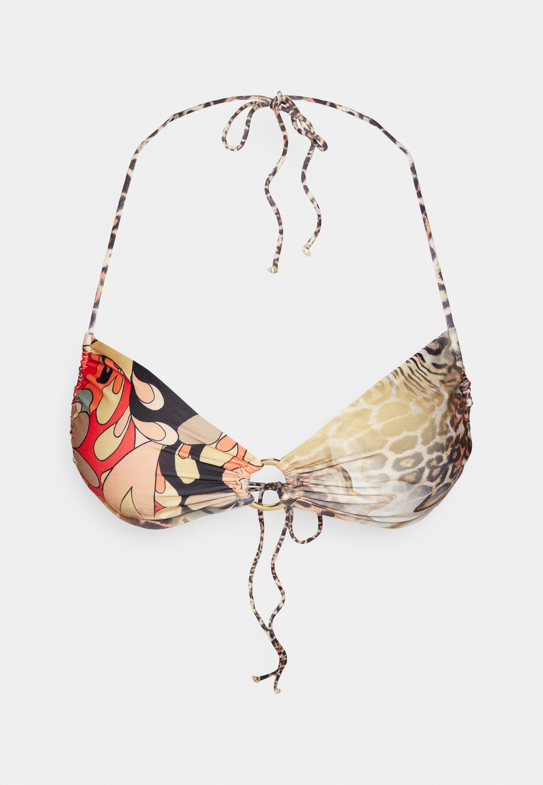 Jaded London REVERSIBLE LEOPARD PRINT - Bikini top