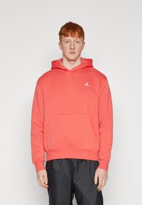 Jordan M J ESS FLC PO - Jersey con capucha - lobster/(white)