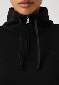Champion ICONS HALF ZIP SMALL C LOGO - Felpa - black