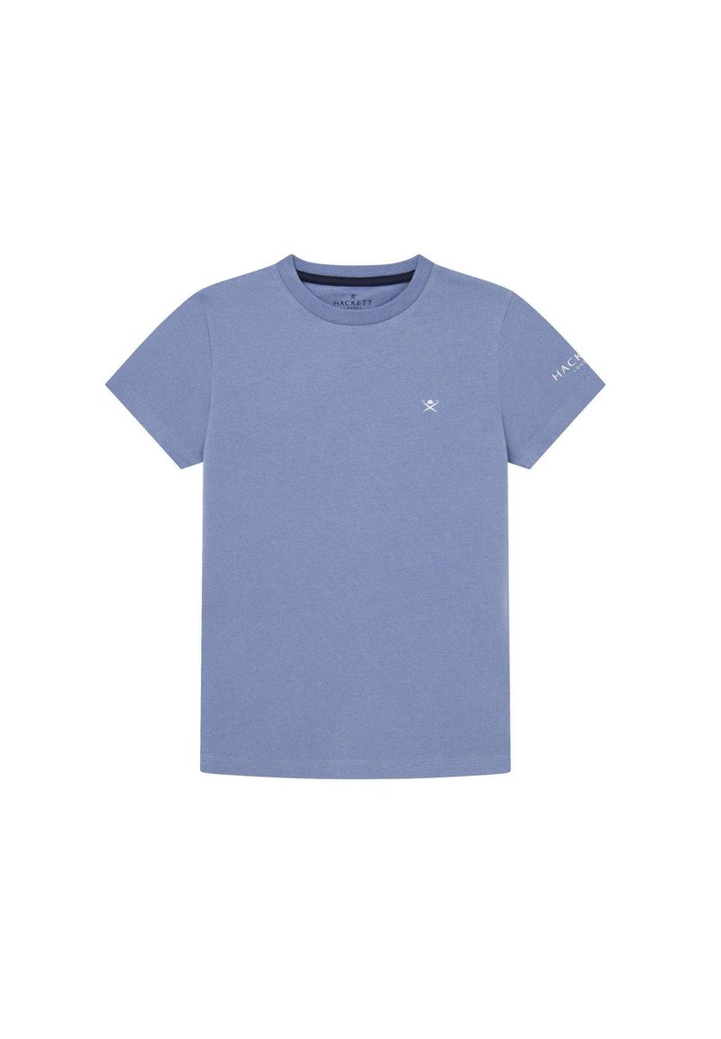 Hackett London SMALL LOGO TEE  - T-shirts basic - chambray blue