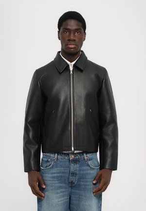 DUTTON JACKET - Nahkjakk - black