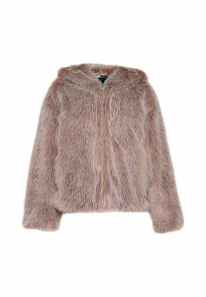 #VDR VILLADELLEROSE, FAUX FUR - Χειμωνιάτικο μπουφάν - pink