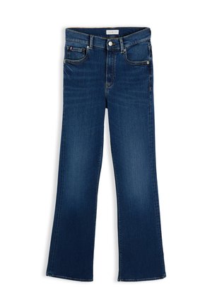 Tommy Hilfiger, LUNA MID RISE - Дънки с широк крачол - dark quartz