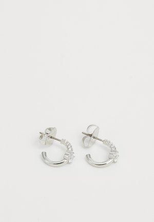 HUGGIES - Ohrringe - clear/silver-coloured
