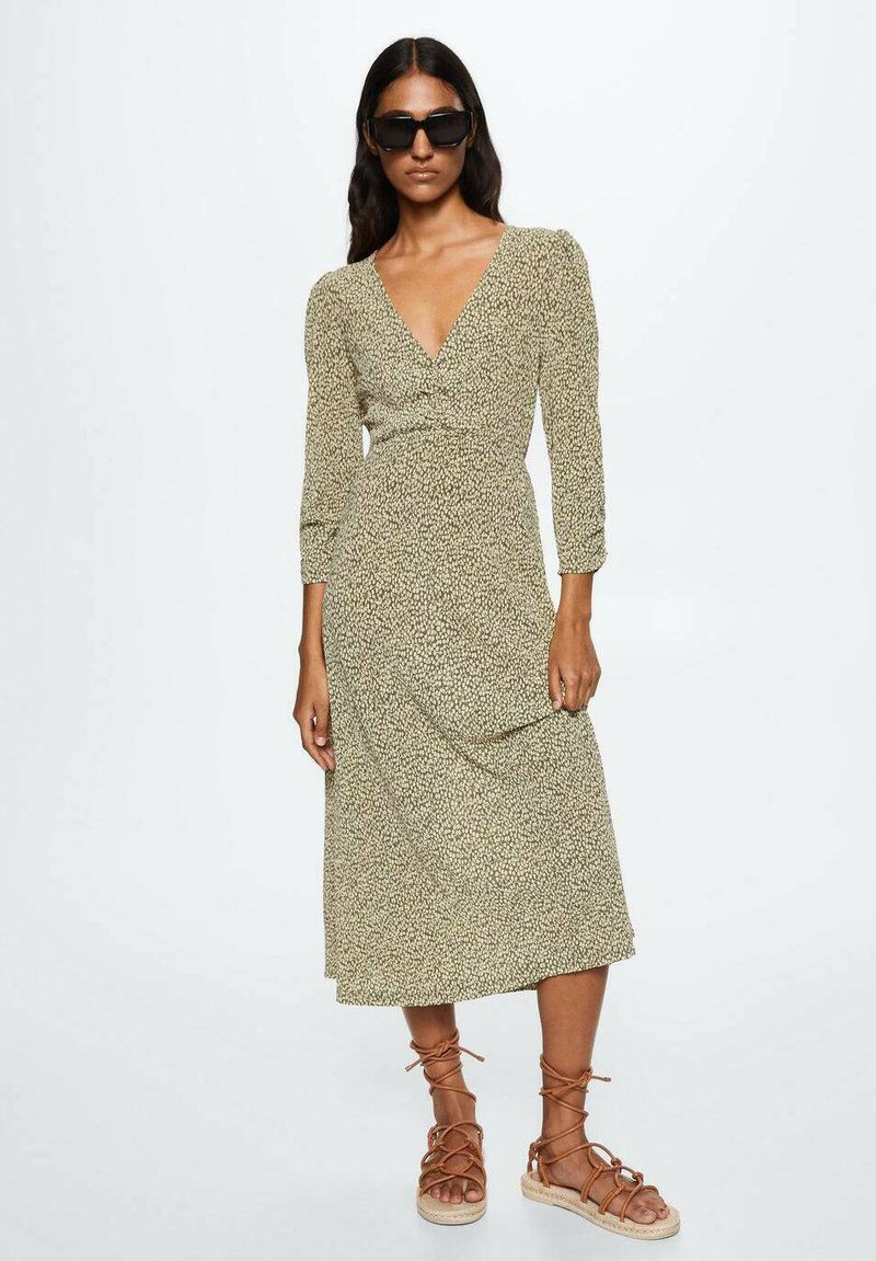 Mango POMELO Day dress green Zalando.ie