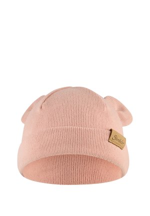 Sterntaler, BEANIE GERIPPT MIT ÖHRCHEN UNISEX - Beanie - perlrosa