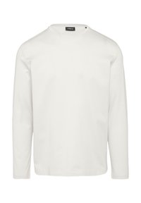 AUS EDEL MIT CREW NECK - Pikkade varrukatega topp - hellgrau