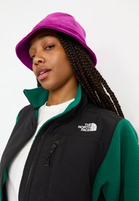 The North Face W RETRO DENALI JACKET - Giacca in pile - evergreen/black
