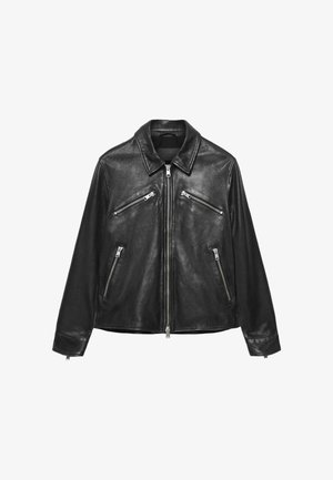 AllSaints, VERDI JACKET - Leren jas - black