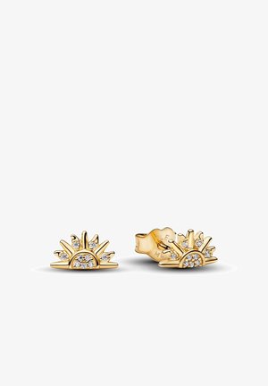 Pandora, BOUCLES D'OREILLES À CLOUS SOLEIL CÉLESTE SCINTILLANT - Orecchini - jaune
