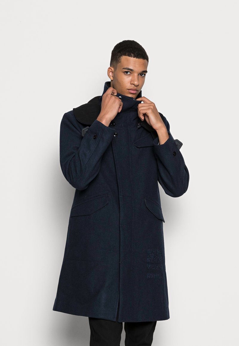 G-STAR LONG COAT - Casaco clássico - covery r  sartho blue