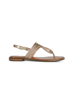 D SOZY PLUS - Infradito - dark gold
