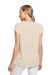 Merchcode THIN LIZZY  TL STACKED LOGO EXTEN - T-shirts med print - whitesand