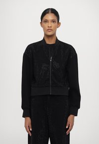Armani Exchange BLOUSON - Pilotska jakna - black denim