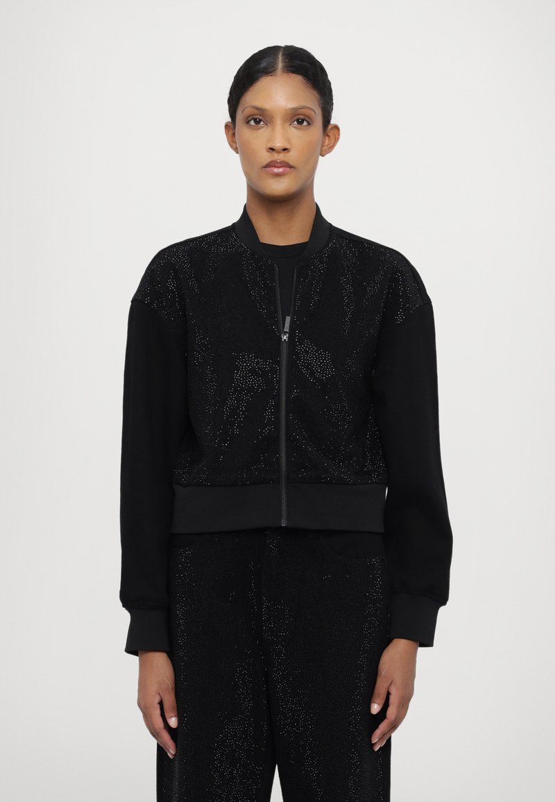 Armani Exchange BLOUSON - Pilotska jakna - black denim