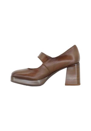 Scarpe con plateau - brown