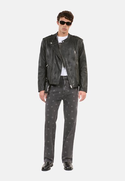 The Kooples ÉTOILES - Vaqueros rectos - black washed