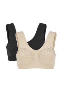 Niet geselecteerd, black beige