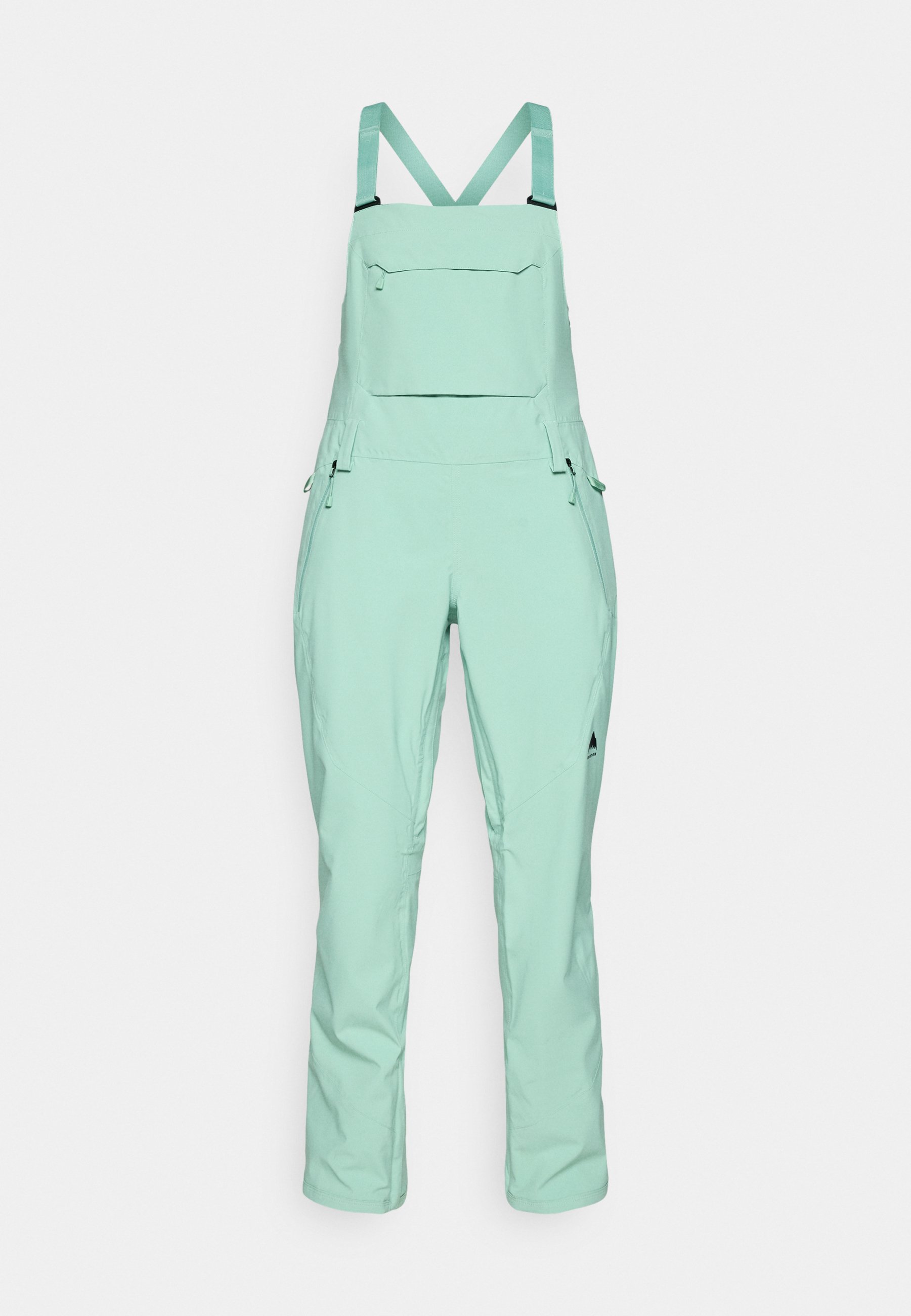 Burton WOMENS RESERVE STRETCH SLIM BIBS - Ski pants - soft sage