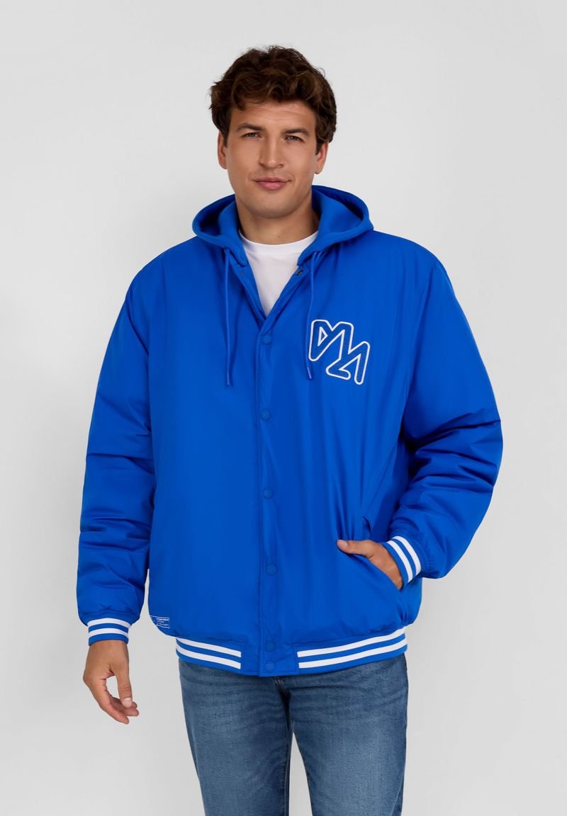 RESPECT DETACHABLE HOOD AND FRONT POCKETS - Žieminė striukė - royal blue