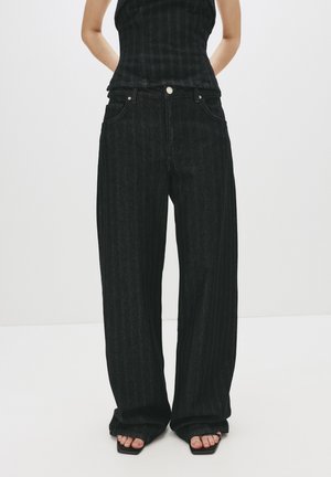 Jeans a zampa - black
