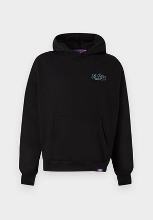 ZHOU HOODIE UNISEX - Kapucnis pulóver - black