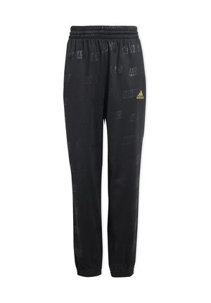 BRAND LOVE - Pantaloni sportivi - black/gold metallic