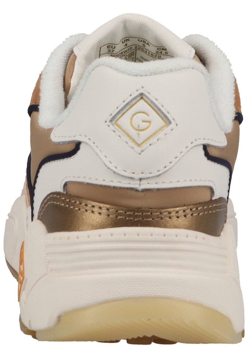 Damen Sneaker | GANT Sneaker low white/beige/beige - AF18534 Damen Sneaker | GANT Sneaker low white/beige/beige - AF18534