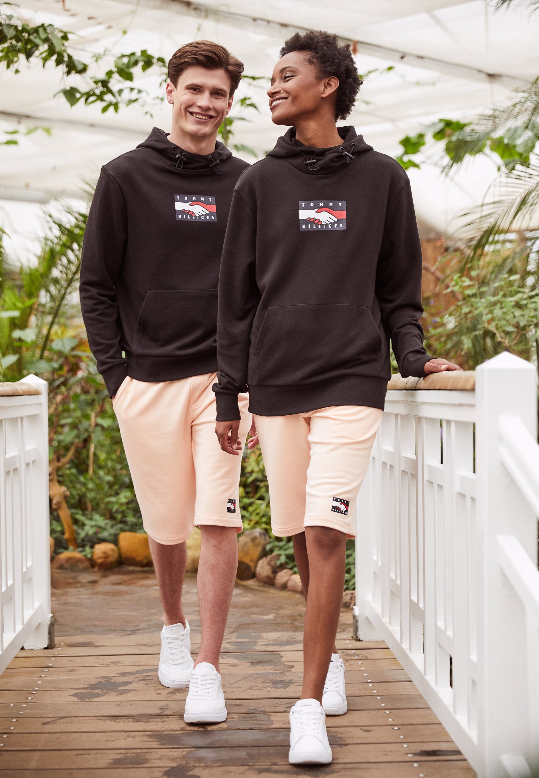 Tommy Hilfiger ONE PLANET HOODY UNISEX - Felpa - black/nero - Zalando.it
