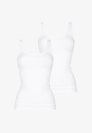 2ER PACK NOBLESSE - Caraco - weiß