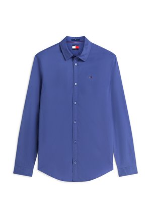 Tommy Jeans, ORIGINAL STRETCH SHIRT - Shirt - blue storm