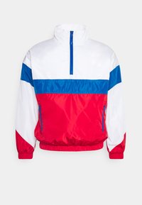 Urban Classics - LADIES TONE STAND UP COLLAR JACKET - Vindjacka - white/firered/brightblue Miniatyrbild 1