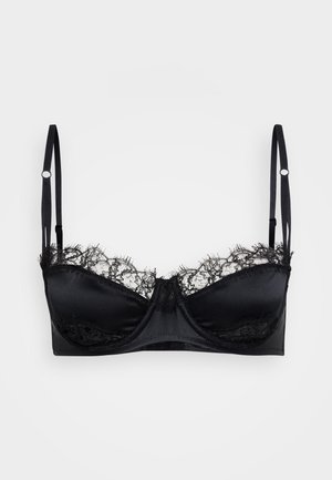 KIKI DE MONTPARNASSE INSET BRA - Balconette BH - black
