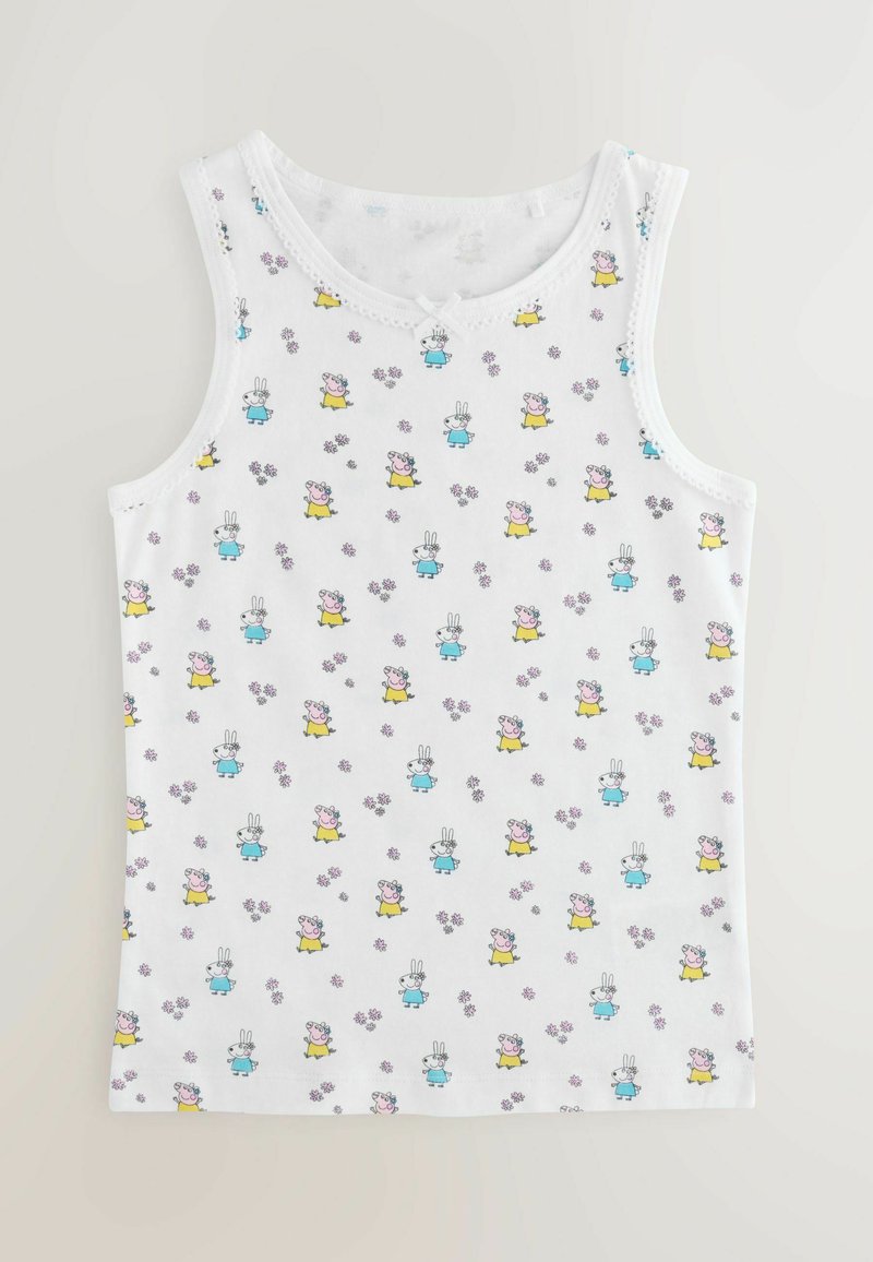 Canotte Classiche Con Peppa Pig – Confezione Da 3 | Cotone Comodo Per Bambine | Lavabile In Lavatrice