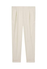 Reiss REGULAR FIT - BRIGHTON WITH TURN UPS - Chino - ecru