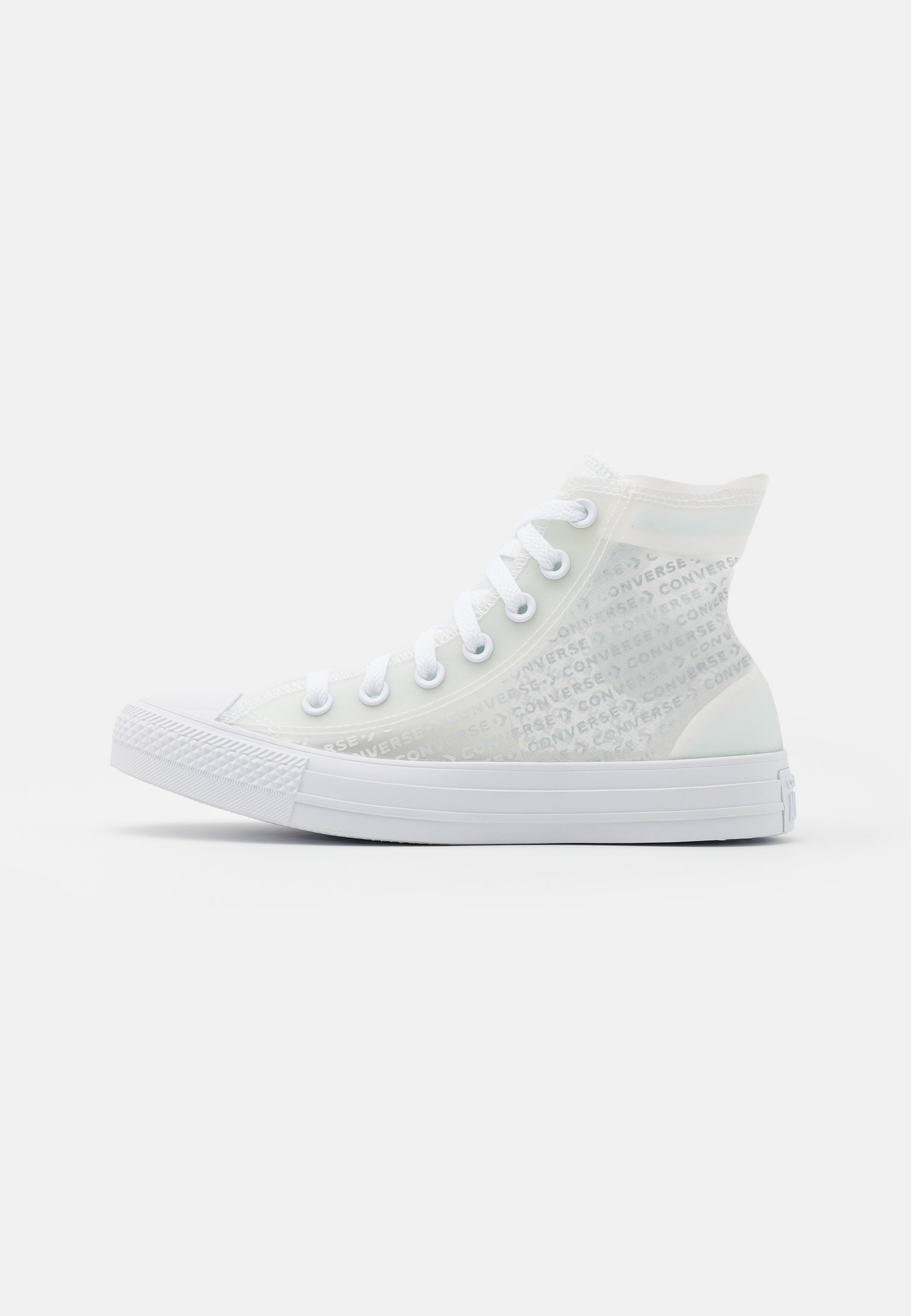 converse transparente noir