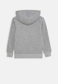 Converse STACKED REMIX PULL OVER - Jersey con capucha - dark grey heather