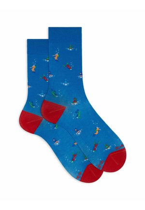 Gallo WITH DIVING MOTIF - Socks - topazio
