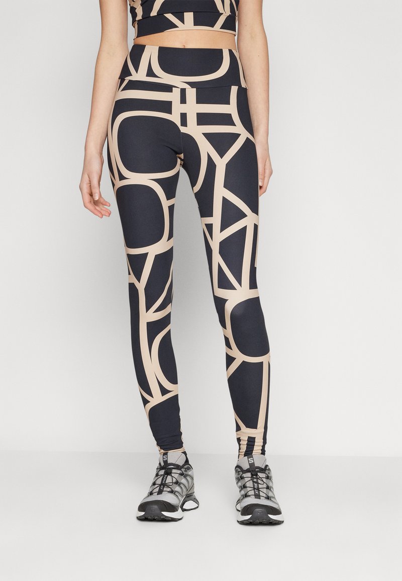 ONLY ONLKIM - Leggings - black