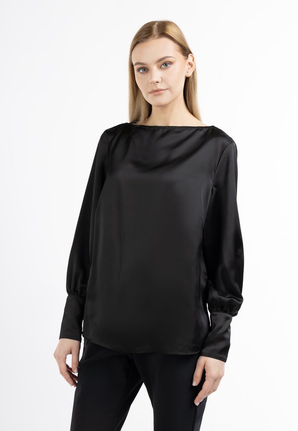 LONG-SLEEVED - Bluse - schwarz